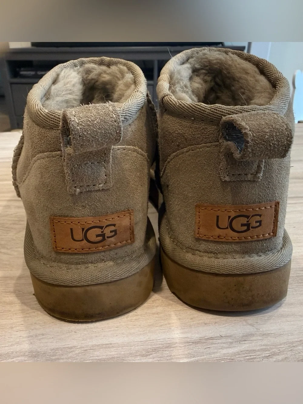 Ugg Classic Ultra Mini in Caribou Color
